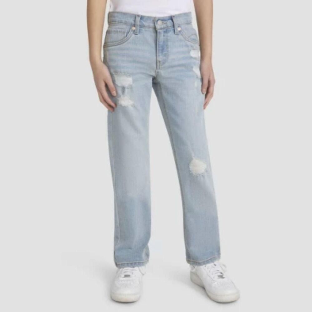 Levis Blue and Navy Jeans Youth Size 18